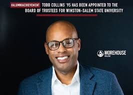 Todd Collins '95 Has Been Appointed to the Board of Trustees for  Winston-Salem State University