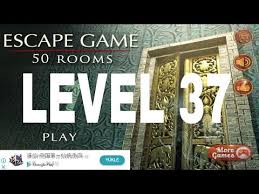 Escape Game 50 Rooms 1 Level 37 Walkthrough Youtube