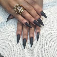 Black And Teal Stiletto Nails Teana Nails Dark Matte Green Stiletto Acrylic Nails W Ring Set Grey Matte Nails Stiletto Nails Dark Green Nails