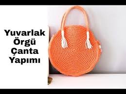 Zara Yuvarlak Plaj Cantasi Yapimi Crochet Round Bag Crochetbag Jutebags Orgu Orgucanta Crochet Crochetlove Orme Cantalar Canta Canta Tasarimi