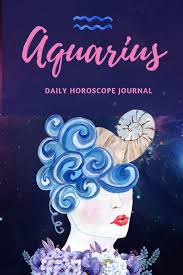 Amazon Com Aquarius Daily Horoscope Journal Prompted