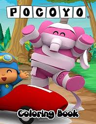 Elly the pink elephant, pato the yellow duck, fred the red octopus, loula the orange dog, the green sleepy bird, the blue baby bird, and the tiny caterpillar. Pocoyo Coloring Book Super Coloring Book For Kids And Fans Over 50 Giant Great Pages With Premium Quality Images Arashiro Denny 9798640857023 Amazon Com Books