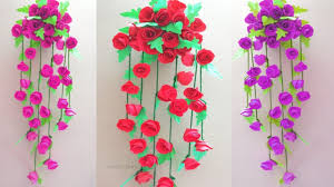 With british made felt · try before you buy · fast delivery Paper Flower Wall Hanging Decoration Home Decorating Ideas Paper Craft Wall Decoration Easy Youtube