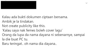 ★ lagump3downloads.net on lagump3downloads.net we do not stay all the mp3 files as they are in different websites from which we collect links in mp3 format, so that we do not violate any copyright. Selepas Menang Ajl Baru Nak Tuntut Hak Cipta Lagu Sumpah Netizen Kritik Bekas Kekasih Naim Daniel