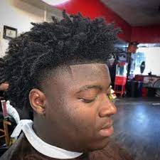 Spiky top + drop fade. 18 Amazing High Top Fade Dreads For Men To Revamp Their Look