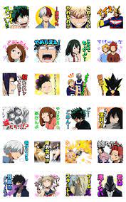 Maybe you would like to learn more about one of these? My Hero Academia 3 Sticker For Line Whatsapp Telegram Android Iphone Ios