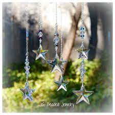 Hanging Swarovski Star Crystal Jgbeads Crystal Suncatchers Crystals Crystal Stars