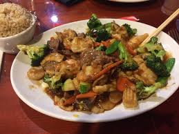 Whisk together chicken stock and corn starch; Triple Delight Picture Of Shanghai Grill Bar Holland Tripadvisor