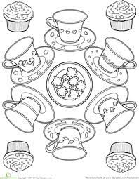 See more ideas about coloring pages, colouring pages, coloring books. Teacup Worksheet Education Com Coloring Pages Mandala Coloring Pages Tea Cups