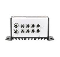 8-Port Industrial M12 IP67 Waterproof Gigabit PoE+ Ethernet Switch,  w/8*10/100/1000Tx (30W/Port) M12 Connector (X-Coded); -10° to 60°C