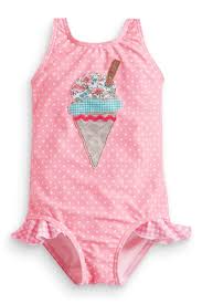 Buy Ice Cream Applique Swimsuit 3mths 6yrs From The Next Uk Online Shop Baby Girl Swimsuit Baby Swimsuit Girls Swimsuit