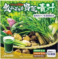 Amazon | エバーライフ 飲みごたえ 野菜青汁 30包 (30包×1箱) 乳酸菌 配合 | エバーライフ | 青汁
