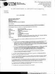 An appointment letter can also mean a legally binding document that appoints an individual to a specific designation or position. Universiti Teknologi Malaysia Utm Offer Letter Travel Visa Payments