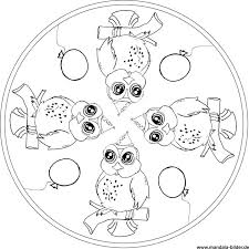 They can also contain recognizable images. Party Eulen Kinder Mandala Zum Ausmalen