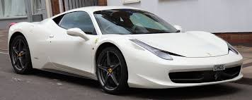 The ferrari isn't supposed to be even close to that fast. Ferrari 458 Wikipedia