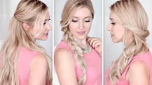 Here are 10 easy, cute hairstyles for school to make your mornings easier. Long Hair Tutorial Running Late Hairstyles For School Quick Easy And Cute Youtube