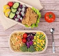 Disposable Biodegradable Sugarcane Bagasse Takeaway Food ...
