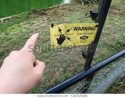 Electric fences are designed to create an electrical circuit when touched by a person or animal. Mmm Yes Maybe I Should Touch This Electric Fence Wtfstockphotos