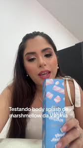Testando body splash da we pink de marshmellow da linha candy #wepink  #belleza #perfume