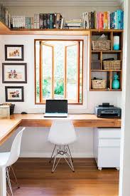 Make a colorful statement whether it's on your wall or desk, your office needs some pops of color alongside all of its natural wood pieces. 45 Elegant Home Office Decoration Ideas Homeoffice Homeofficedecor Homeofficedecoratingideas Modern Home Office Home Office Design Home