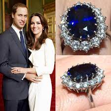 Royal Wedding Faux Sapphire Cubic Blue Diamond Replica Oval Etsy Princess Diana Ring Royal Engagement Rings Princess Diana Engagement Ring