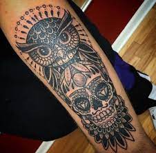 Owls are sentinels of the night, and are infinitely comfortable with the realm of unknown. Owl Skull Tattoos Designs Ideas And Meaning Tattoos For You