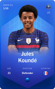 Png images, pictures, icons and clip arts for design and web design purposes. Jules Kounde 2020 21 Super Rare 1 10