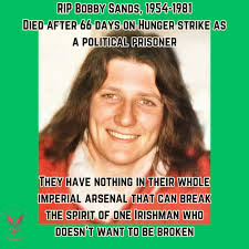 At this hour, 41 years ago, the ICONIC Bobby Sands dies