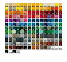 A chart displaying colors paint make a painting; Color Chart Auto Paint Google Search Auto Paint Color Colour Code For Car Transparent Png Download 1390943 Vippng