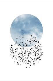 Poster Flying Birds Birds Print Etsy In 2021 Bird Prints Birds Flying Birds In The Sky