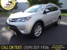 How much trunk (boot) space, 2015 toyota rav4 suv? 2015 Toyota Rav4 Limited 2 4l Compact 4x4 Suv W 89k Mi Valley Auto For Sale In Spokane Wa Classiccarsbay Com