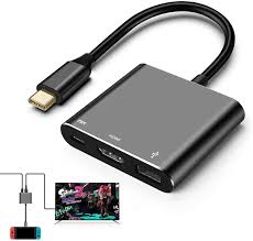 Some nintendo switch owners have reported problems with the official dock. Amazon Com Switch Hdmi Adapter Hub Dock 4k Usb C Hdmi Hub Cable For Nintendo Switch Compatible With Mac Book Pro Samsung Galaxy S8 Plus Electronics