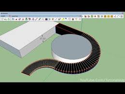 In this week's extension of the week is a collection of some of the most. Curved Ramp In Sketchup Sketchup Quick Tip Youtube Mimari Egitim Cizim Egitimleri