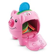 Fisher Price Laugh Learn Count And Learn Piggy Bank Walmart Com Piggy Bank Early Learning Toys Piggy