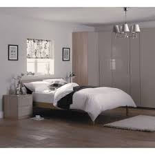 Hygena Single Wardrobe Door Mocha Gloss Homebase Fitted Bedrooms Furniture Single Wardrobe