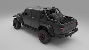 Earlier in 2019 at overland expo west, i came across a setup that some also refer to as a jeep gladiator camper that was on display by leitner designs. Prior Design 2021 Jeep Gladiator Rubicon Is Digital Tuning Done Right Autoevolution