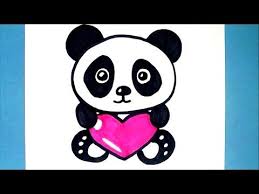 Voir plus d'idées sur le thème panda, dessin, animaux. Panda Kawaii Dessin Facile Cute766