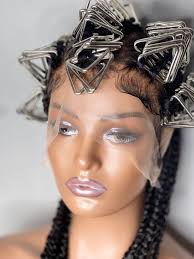 Full Lace Rockstar Braided/rings Custom Wig