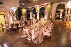Rose Gold Pewter Inspired Reception At The Coral Gables Country Club Coral Gables Country Club Country Club Wedding Coral Gables