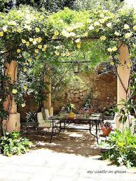 38 Eye Catching Mediterranean Backyard Garden Decor Ideas Courtyard Gardens Design Small Courtyard Gardens Mediterranean Garden Design