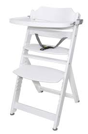 Parents can use this for three modes including booster seats for younger kids, toddler chair for toddlers, and full high chair for growing babies who just started to eat solids. Wooden High Chair Moon White