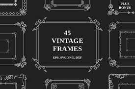 Freedesignfile has thousands of top quality free vectors and free photos much more besides, including free photoshop brushes and actions, free fonts more free resource file. 40 Vintage Ornate Corners And Borders Graphic By Kirill S Workshop Creative Fabrica How To Draw Hands Text Dividers Vintage Frames
