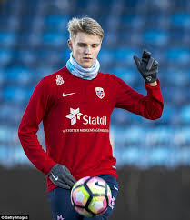 Jun 17, 2021 · arsenal have submitted a bid to sign anderlecht midfielder albert sambi lokonga after suffering a setback in their pursuit of real madrid playmaker martin odegaard, according to a report in england. Real Madrid S Martin Odegaard Trains With Norway Under 21s Daily Mail Online