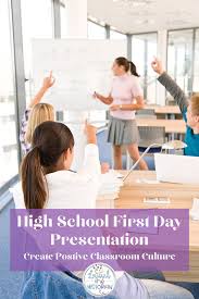 First Day Presentation High School Distance Learning Editable High School History High School Social Studies High School Education