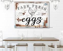 Modern Farmhouse Wall Decor Kitchen Wall Art Farm Fresh Eggs Etsy Kitchen Wall Decor Farmhouse Farmhouse Wall Decor Kitchen Wall Decor