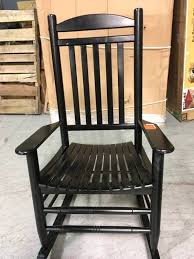 Weather resistant, rocking, adjustable, water resistant. Hampton Bay Black Wood Outdoor Rocking Chair In Good Condition Kx Real Deals Hastings Tools Housewares And More Auction K Bid