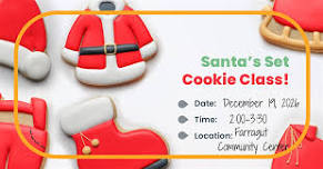 Morning- Christmas Sugar Cookie Decorating Class!