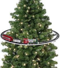 Christmas decorations indoor pinterest download app. Amazon Com Mr Christmas Oversized Animated Train Around The Tree Holiday Decoration One Size Multi Home Kitchen