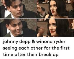 Wino Forever Pin Dizaster In A Halo Johnny Depp And Winona Johnny Depp Johnny Depp Winona Ryder