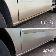 Diy Rust Repair How To Get Rid Of Rust On Your Car Car Cleaning Hacks How To Remove Rust Diy Car